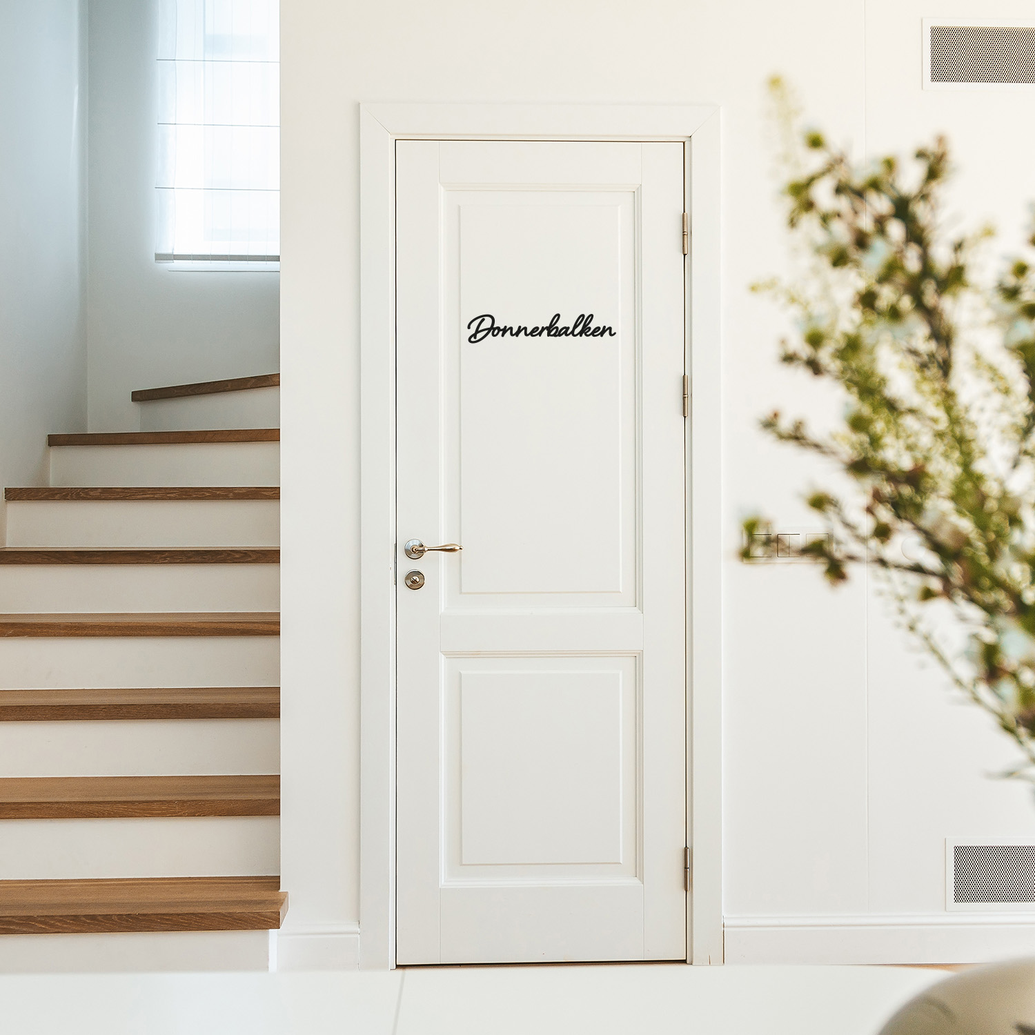 Türschild Donnerbalken – Nachhaltig aus PLA im 3D-Druck gefertigt – Bild 2