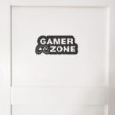 Gamer Zone Türschild