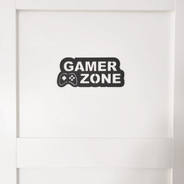 Gamer Zone Türschild