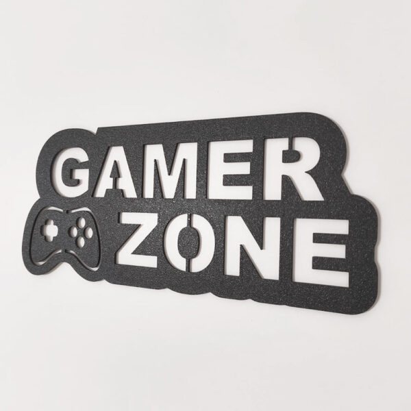Türschild Gamer Zone – Stylische Deko für echte Zocker