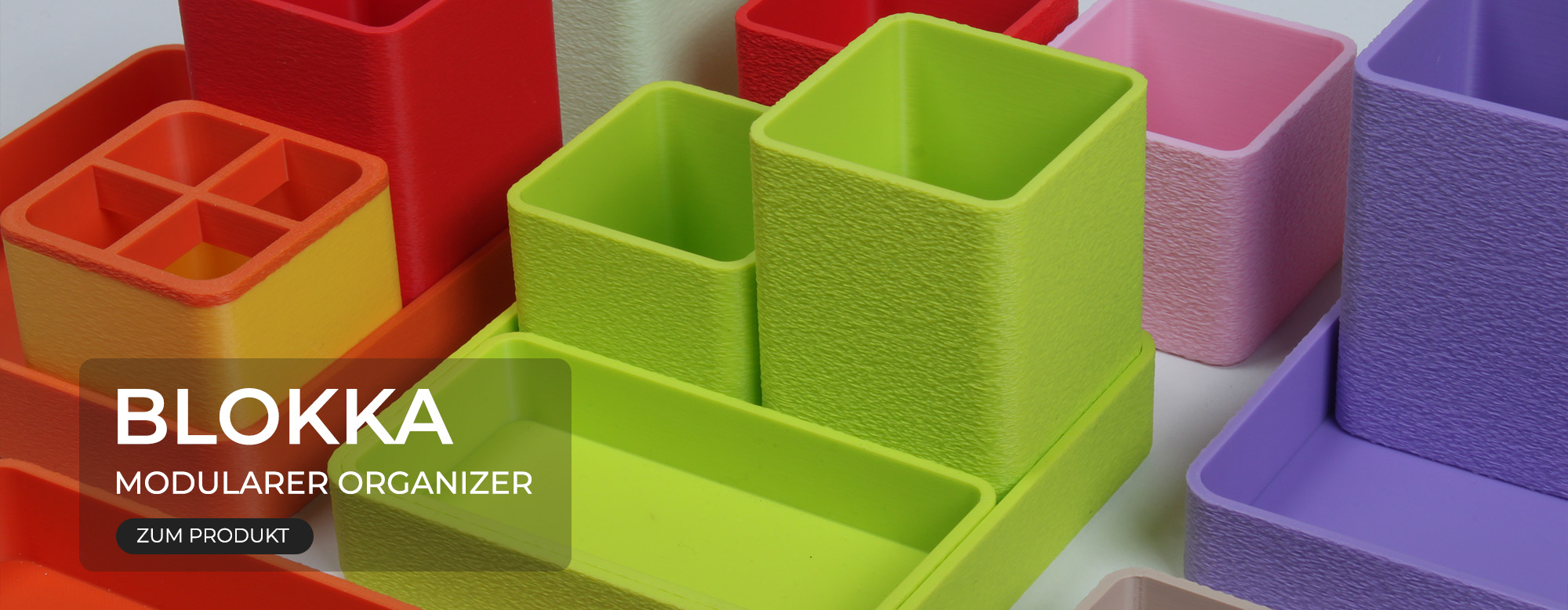 Modularer Schreibtisch Organizer